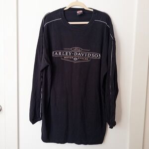 Harley-Davidson Long Sleeve Shirt 3X  Stratman Statesville‎ NC Dealership Back